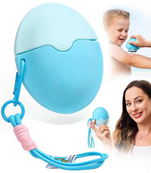 KYHDIYA Sunscreen Applicator for Kids, Adults & Families - BPA Free & Refillable,