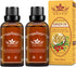 WenFeng 2 PCS Ginger Oil,Ginger Massage Oil for Lymphatic Drainage,Lymphatic Drainage Drops,Natural Ginger