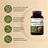 NatureBell Turkey Tail Mushroom Capsules 15,000mg, 240 Count | 25:1 Fruiting Body & Mycelium Extract Supplement