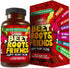 Beet Root Capsules 60 Count - Heart-Healthy Energy with Grape Seed Extract & Ginseng - Vegan Circulation Support