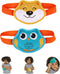 FOMI Kids Hot Cold Gel Ice Packs, 2 Pack, Fun Animal Wraps for Pain Relief, Reusable for Head, Eyes, Elbow, Knee