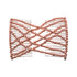 LOVEF 2pcs Fashion Magic Beaded Elasticity Double Hair Comb Clip - Stretchy Women Hair Accessories