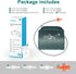 Extra Large Blood Pressure Cuff Arm 8.7-20.4 Inches (22-52CM), Compatible with All Blood Pressure Machines (Cuff Only)