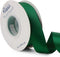 Ribbli Forest Green Double Faced Satin Ribbon, 1” x 25 Yards for Craft Bows and Gift Wrapping