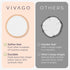 Reusable Cotton Rounds for Face - 20 Pack Soft Makeup Remover Pads with Washable Laundry Bag & Bamboo Holder, All Skin