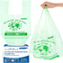 4-6 Gallon Compostable Trash Bags, 75 Count, Sturdy Biodegradable Garbage Bags with Handle