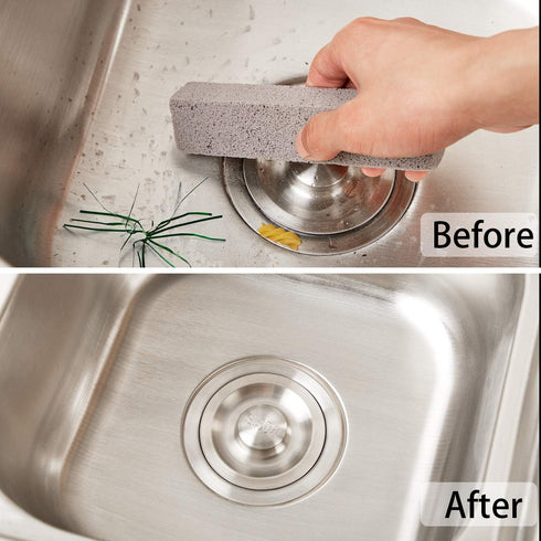 Pumice Sticks Pumice Scouring Pad for Cleaning, Grey Pumice Stick Cleaner for Toilet Bowl Ring, Bath, Household, 36