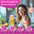 ZEBORA Collagen Peptides Powder | 50 Servings | Hydrolyzed Multi Collagen Type I II III V X with Hyaluronic Acid &