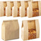PONGHEI Large Paper Bread Bags for Homemade Sourdough-Bread Packaging Bag for Gifting, Label