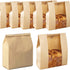 PONGHEI Large Paper Bread Bags for Homemade Sourdough-Bread Packaging Bag for Gifting, Label