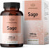 HERBAMAMA Sage Capsules - 1000 mg, 100 Capsules - Salvia Officinalis Supplement for Brain Function, Immunity &