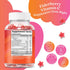BeLive Elderberry Gummies with Zinc, Vitamin C, D, A, E, B12 - 50 Ct Immune Support Supplement, Vegan, Raspberry