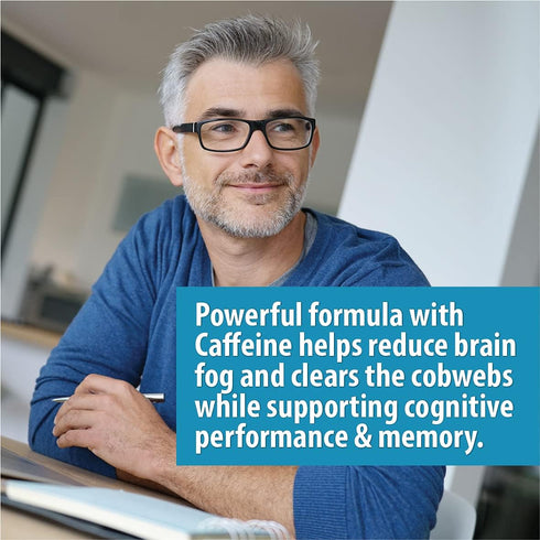 Brain Supplement for Focus, Memory, Clarity, Energy, Caffeine Brain Booster for Brain Fog & Support - Pack 1