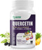 Quercetin with Bromelain, 500mg Capsules, Vitamin C & D3, Zinc, Elderberry for Lung Immune Support, 60 Capsules