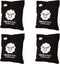 Black Sheep Bamboo Charcoal Natural Air Purifying Bag - Eliminates Odors in Homes, Cars, Bags, Shoes, 200g (4)