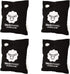 Black Sheep Bamboo Charcoal Natural Air Purifying Bag - Eliminates Odors in Homes, Cars, Bags, Shoes, 200g (4)