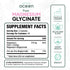 Pure Magnesium Glycinate with Zinc - Maximum Strength Chelated Magnesium Supplement for Muscle Cramps and Sleep Support