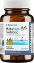 Metagenics MetaKids Probiotic - 10 Billion CFU Children's Probiotic Blend for Digestive & Immune Health, 60 Tablets