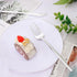 Rubtlamp 90Pcs Silver Plastic Silverware, Heavy Duty Plastic Cutlery Set Includes 30 Plastic Silver Knives, 60 Plastic