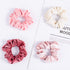 Whaline 12Pcs Blush Theme Velvet Scrunchies for Women - Classic Thick Hair Bands, Gifts for Teenage Girls