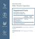 Premium Freeze Dried Milk Thistle Capsules, Eclectic Herb, Liver Support, 120 CT, 600 mg