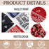 Urieo Knotted Boho Bandanas Headband, Paisley Hair Turban for Women, Sport Yoga (Pack of 4) (A)