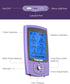 TENKER TENS Unit Muscle Stimulator, Rechargeable Electronic Pulse Massager with 24 Modes, 2"x2" and 2"x4" Electrode Pads