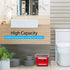 Sharps Container for Home Use, 5 Quart (2 Pack) Large Needle Disposal Containers with Touch Free Lid