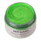 Unisex Hair Wax Color Dye Styling Cream Mud, Washable Temporary Pomade for Natural Hairstyle, Party Cosplay (Green)