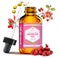 Leven Rose Rosehip Seed Oil for Face, 1 oz, Pure Unrefined Cold Pressed Rosehip Oil for Body, Nighttime Moisturizer for
