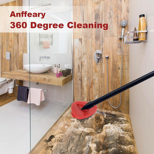 1 Pack Scrub Brush Mop Replacement Head - Compatible with O Cedar 1 Tank System, 360 Degree Cleaning Mop Head