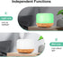 Moisturnt 500ml Essential Oil Diffuser Aromatherapy Humidifier: Grain Ultrasonic Aroma Air Vaporizer for Large Room