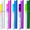 Mudder 5 Pack Glass Nail File with Case, Double Sided Crystal Fingernail File for Natural Nails Manicure