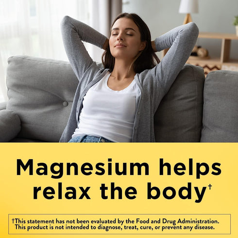Nature Made Magnesium Oxide 250 mg - 100 Tablets for Muscle, Heart, Bone, and Nerve Health