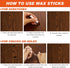 Furniture Markers Touch Up Set - 17 Piece Kit with 8 Colors for Stains & Scratches