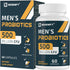 Probiotics for Men, 500 Billion CFUs, 30-Days Supply, 12 Strains for Digestive Health