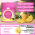 originalifv Gummies, 60 Gummies 4-in-1 Immune Women Probiotics Vegan Sugar-Free Hawaiian Pineapple with Slippery Elm
