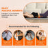 Manual Back Massager, Trigger Point Massage Tool for Neck, Shoulder, Back, Pelvis & Full Body, Pain Relief, Stretching