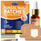 Toenail Fungus Treatment Extra Strength - Nighttime Fungal Nail Patches & Liquid Set for Toenail Fungus (32 patches +