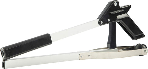 Grabber Reacher Suction Cup Grip Tool - Long 32 Inch Foldable Heavy Duty Aluminum Pick Up Stick for Elderly