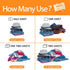 CLEARALIF Laundry Detergent Sheets, Up to 160 Loads, Eco-Friendly & Hypoallergenic, Orange - Great For Travel