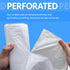 Reli. Heavy Duty Trash Bags, 40 to 45 Gallon, 125 Clear Garbage Bags for Serious Cleanup