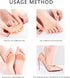 7 Pairs Metatarsal Pads, Reusable Breathable Gel Forefoot Cushions for Pain Relief for Men and Women