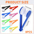 YQQYG 8 Pcs Eyeglass Cleaner, Mini Sun Glasses Eyeglass Microfiber Spectacles Cleaner Soft Brush Cleaning Tool