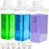 Laundry Detergent Dispenser 3 Pack, 78 oz Liquid Soap Dispenser for Laundry Room Organization with 6 Removable Labels
