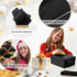 Hlonon Black Tissue Paper for Gift Bags - 30 Sheets of Black Wrapping Tissue Paper Bulk Packaging Paper for Weddings Birthday DIY Project Christmas Gift Wrapping Crafts Decor (14 x 20 Inch)