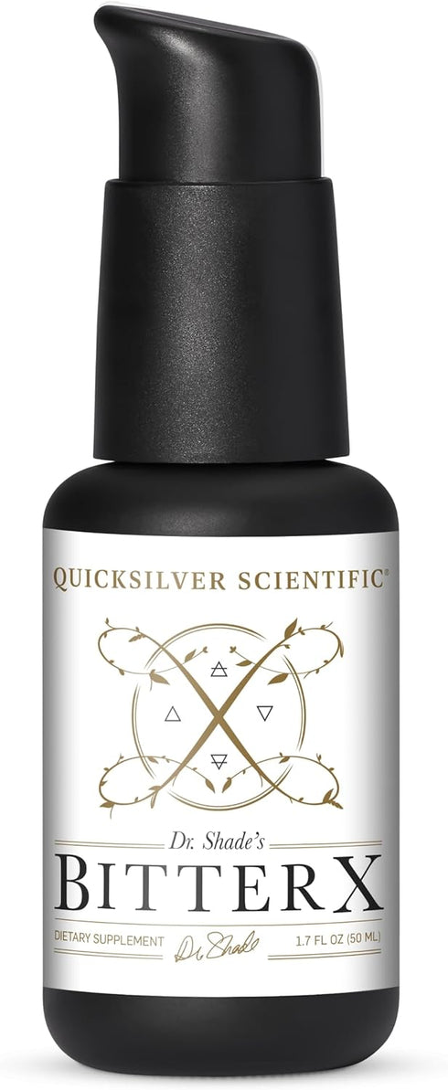 Quicksilver Scientific Dr. Shade's BitterX - Highly Concentrated Bitters for Digestion, Fast Acting Digestive Support