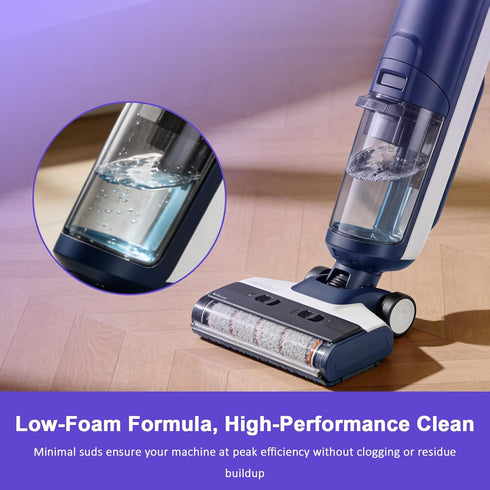 QKLYXEN 1 Floor Cleaning Solution Compatible With Dreame Cleaning Solution, Low Foam & No Residue, Floor Cleaner