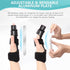 2 Finger Splint Adjustable Trigger Finger Support, Full Hand and Wrist Brace for Sprains, Arthritis (L/XL)