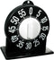 MaxiAids Tactile Long Ring Low Vision Timer with Stand - Black Dial